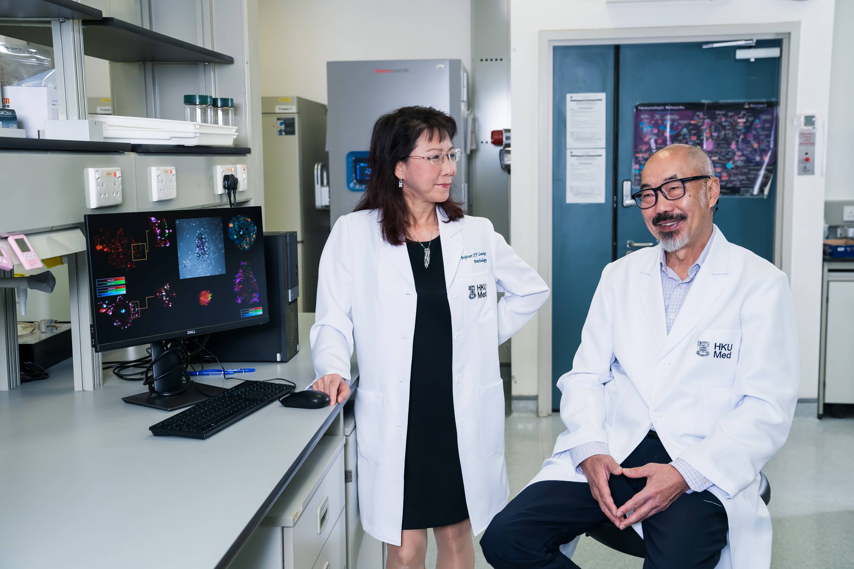 研究中心由麥德華教援及梁雪兒教授共同帶領，研發創新療法以對抗難以應付的惡性腫瘤。